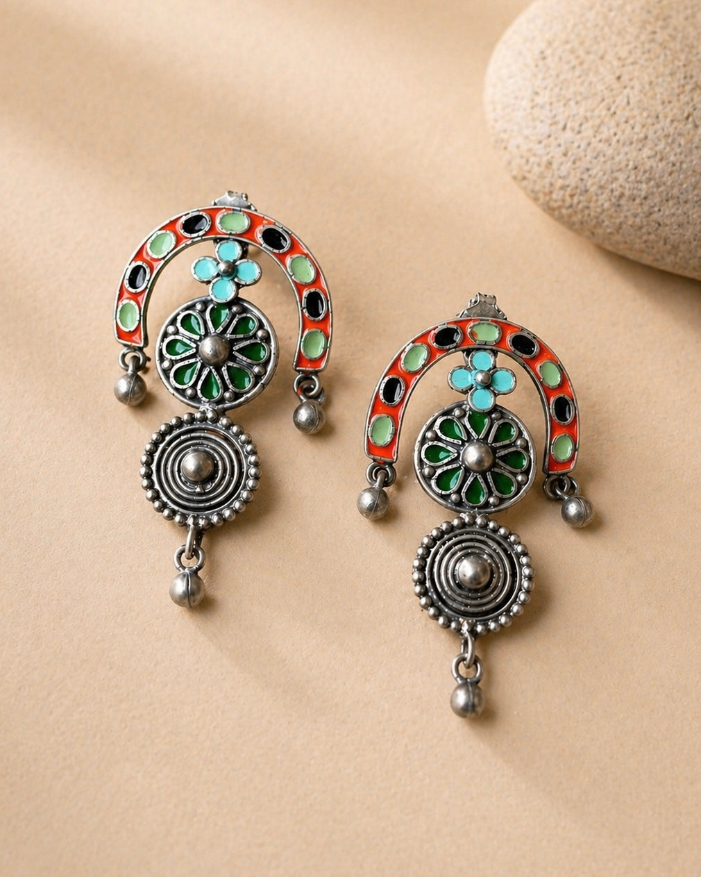 Jeeva Bloom Drop Earrings