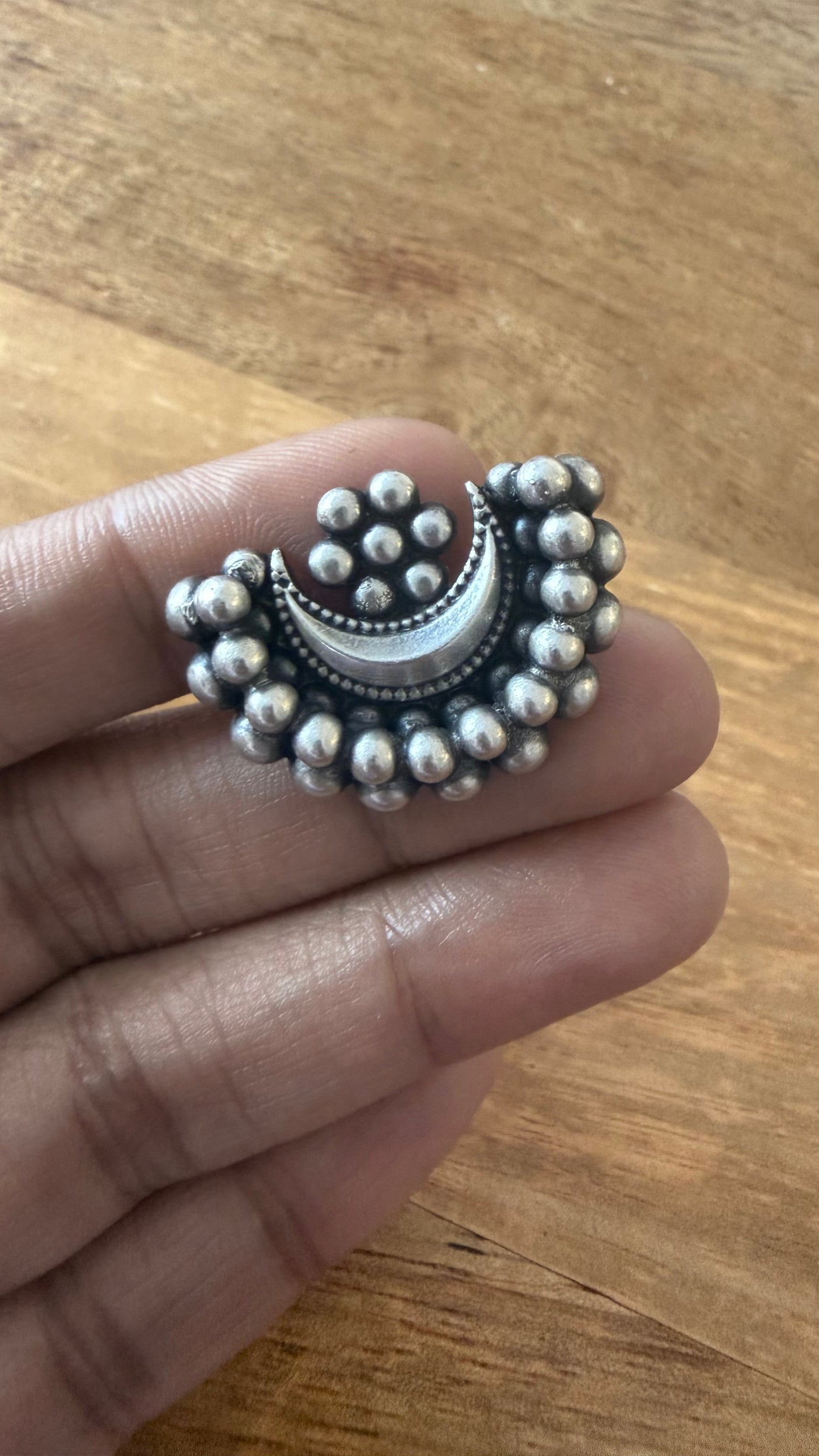 Crescent Statement Ring