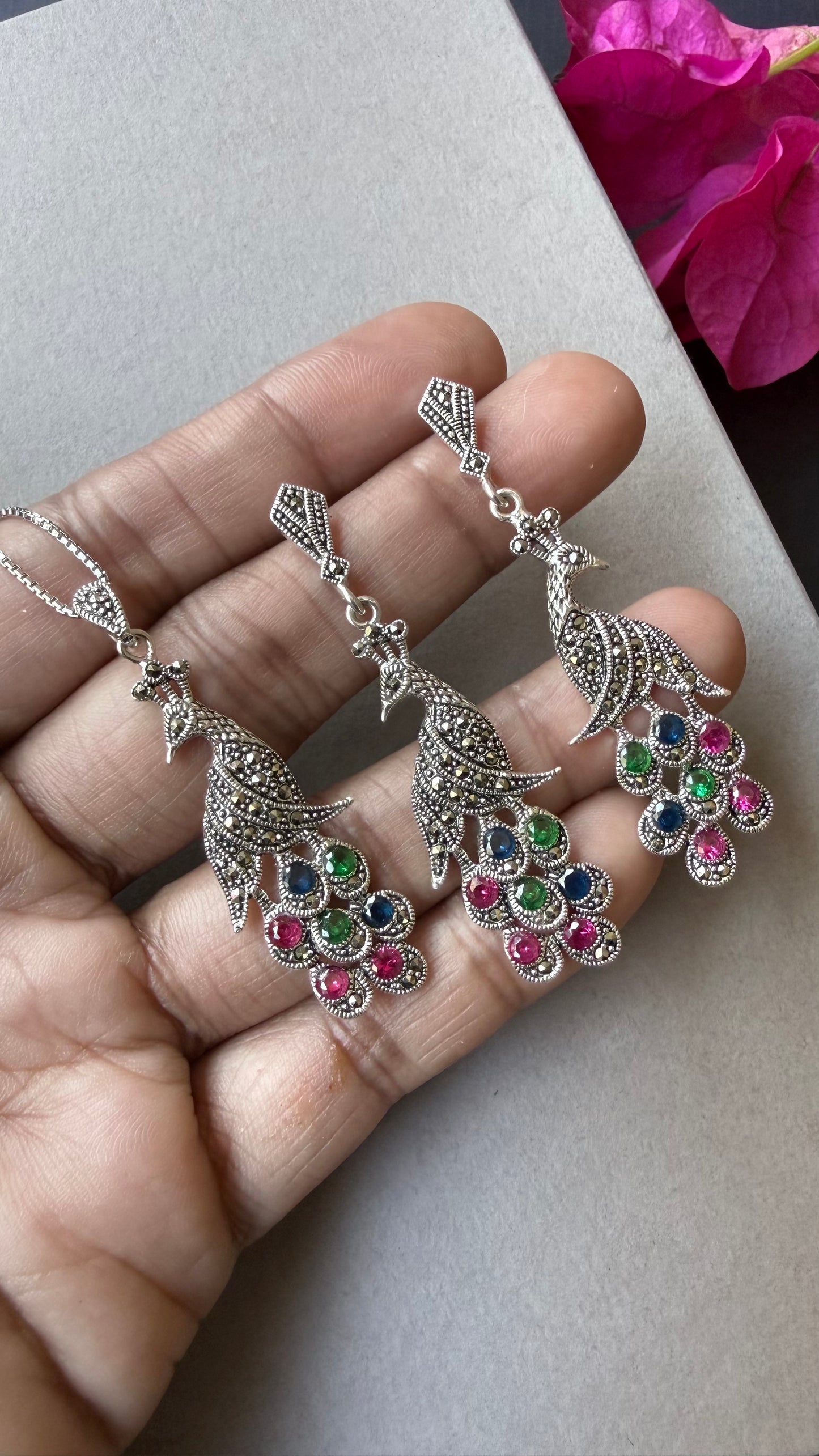 Mayur Marcasite Set