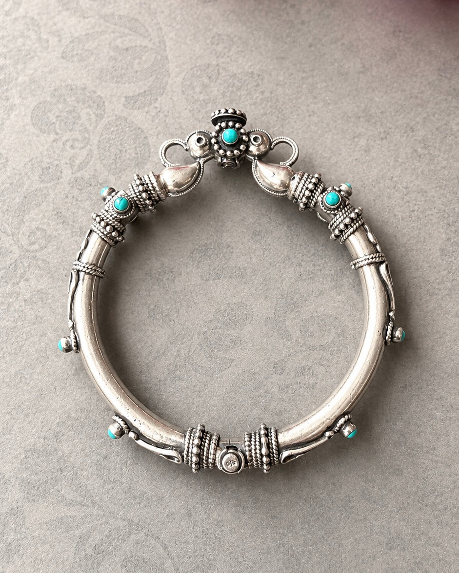 Turquoise Tribal Bangle