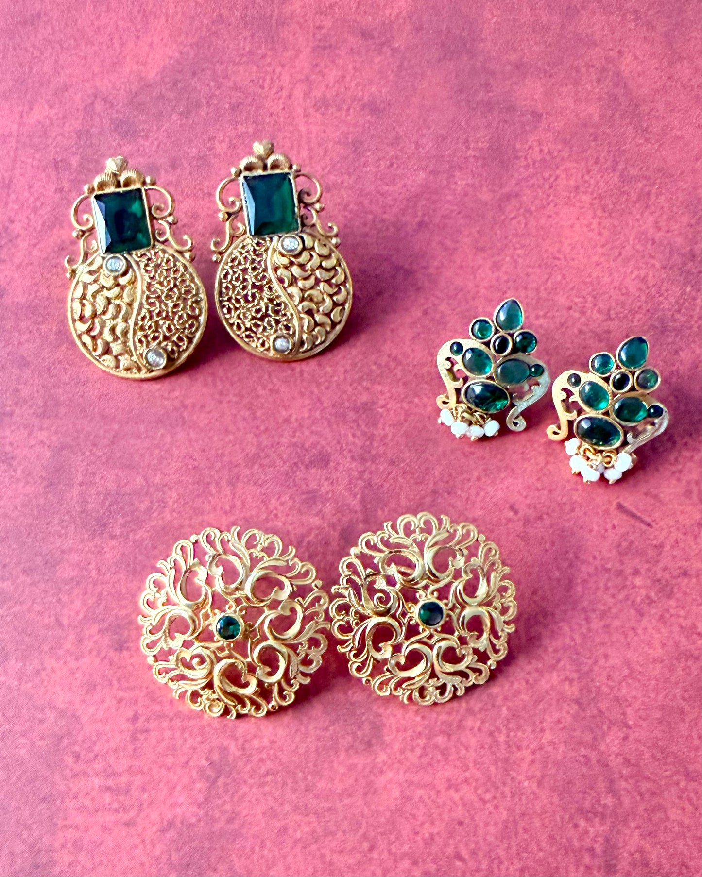 Noor Filigree Studs