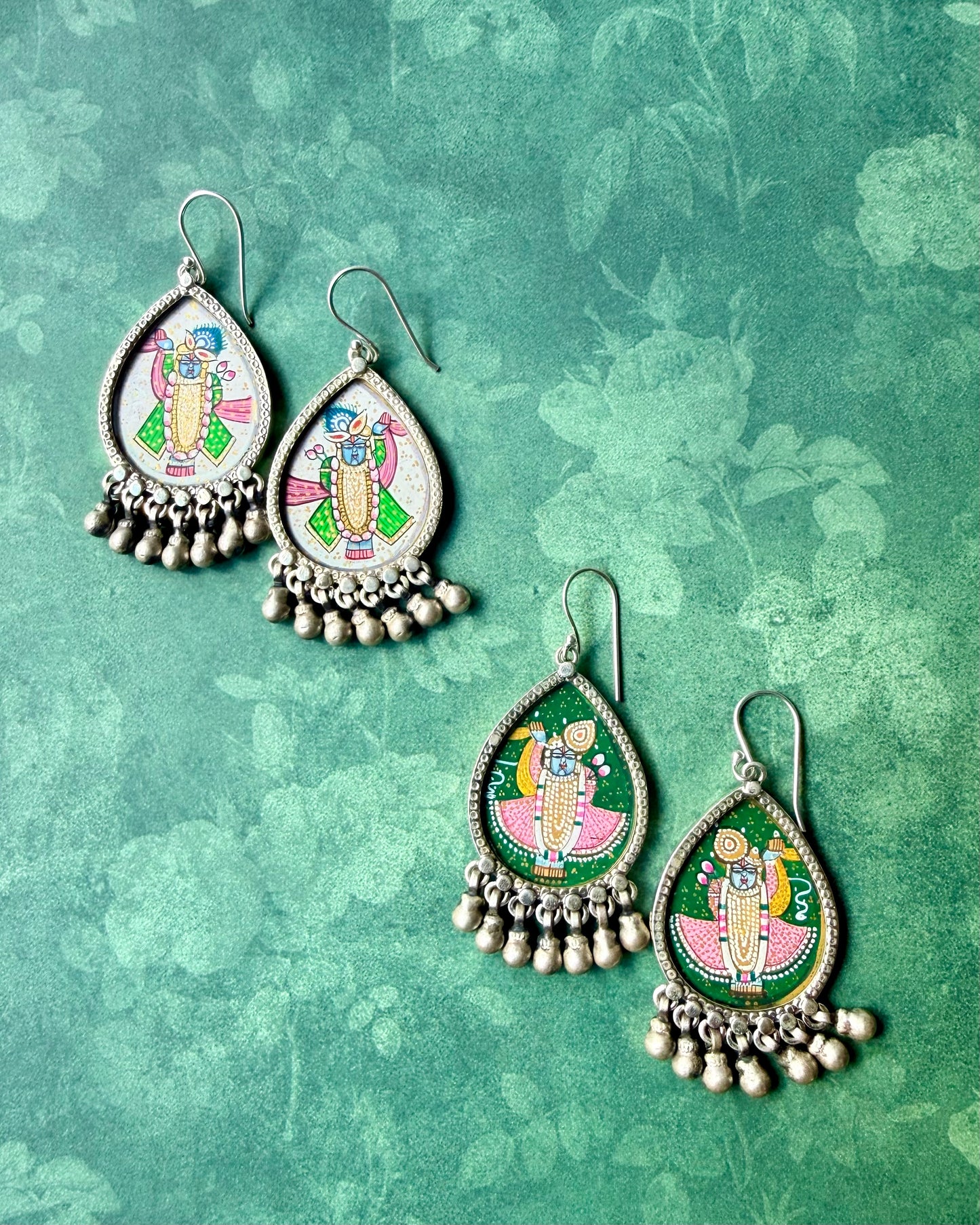 Leela – Shreenath ji Drop Earrings