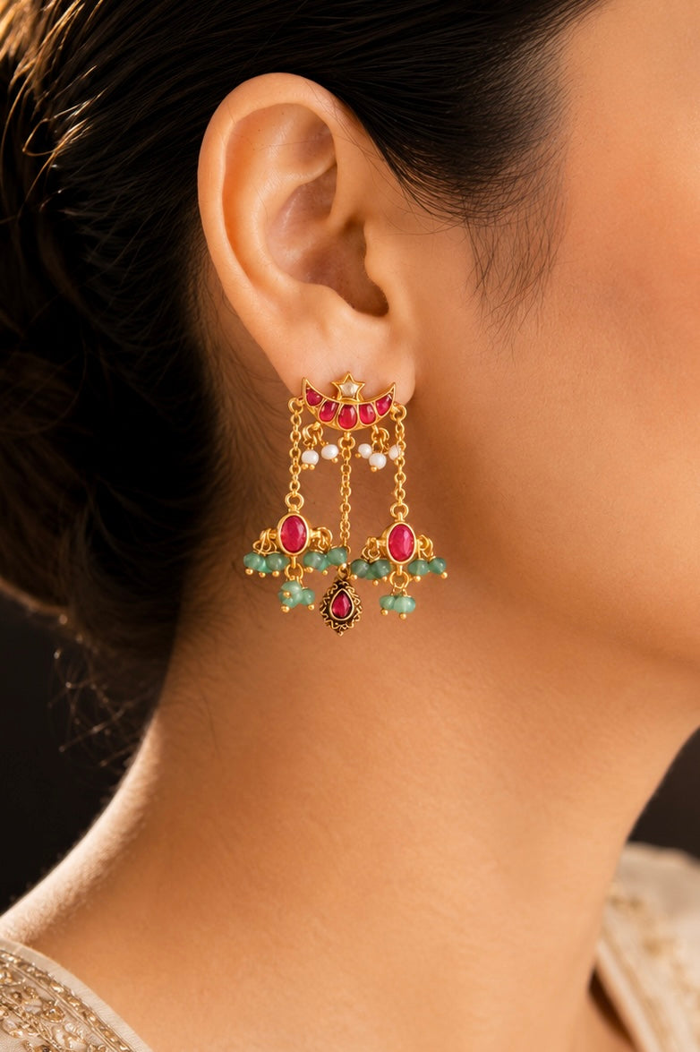 Meher Tassel Earrings