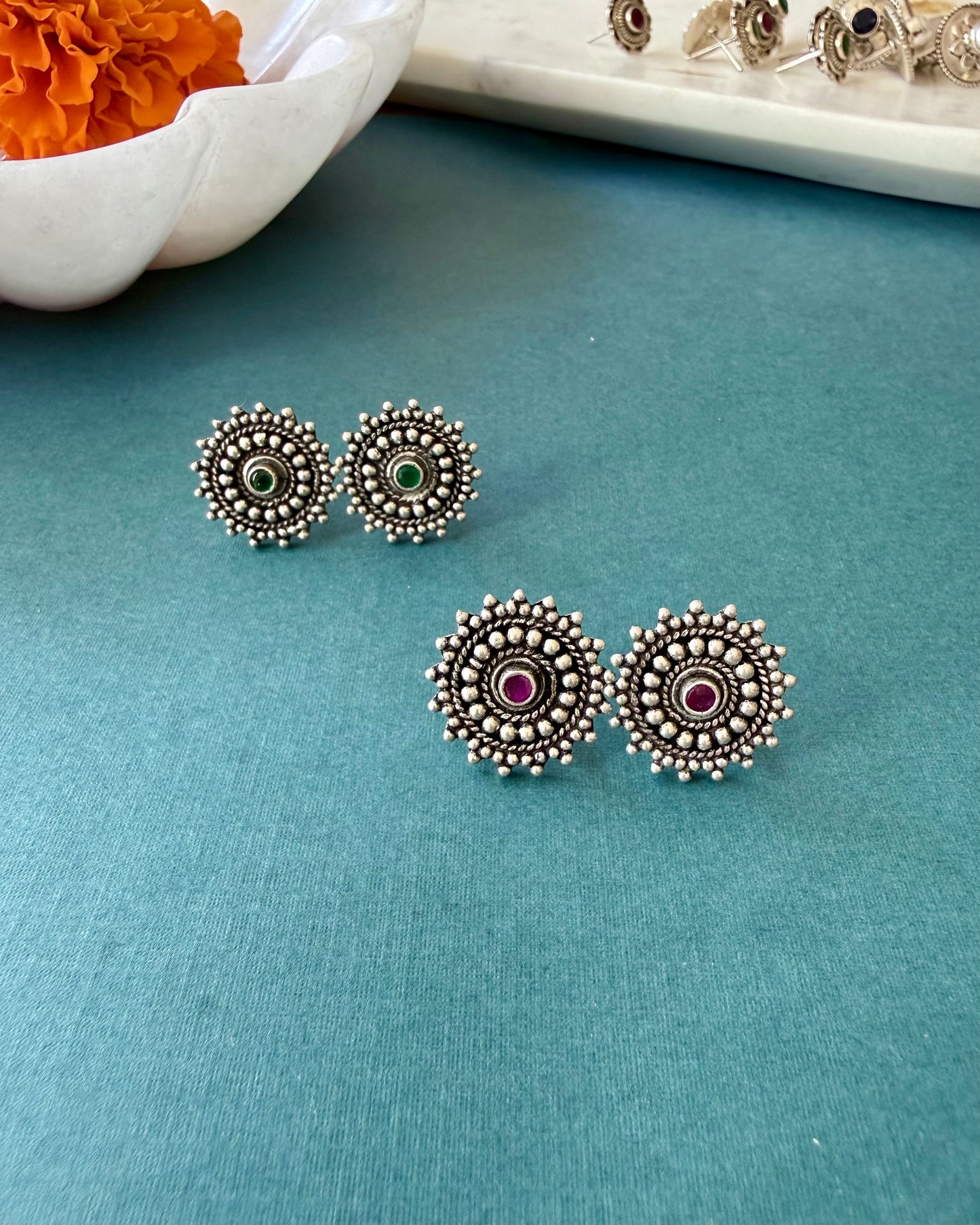 Simple Silver- studs