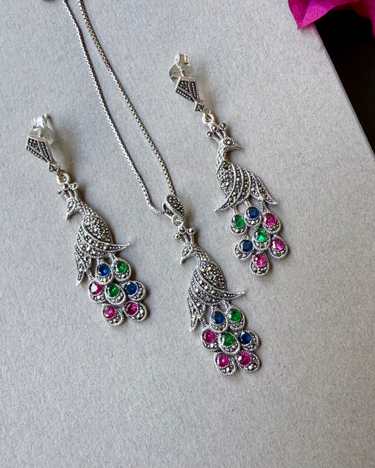 Mayur Marcasite Set