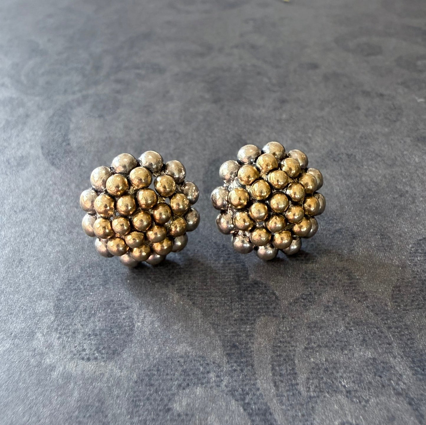 Sonna Silver - Dual-tone earrings