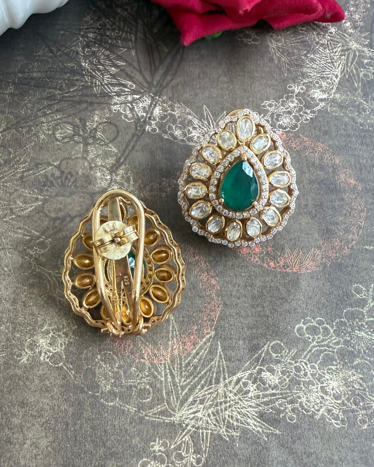 Roop Polki Earrings
