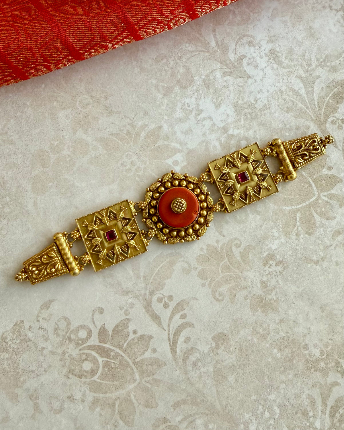 Naksh Coral Choker