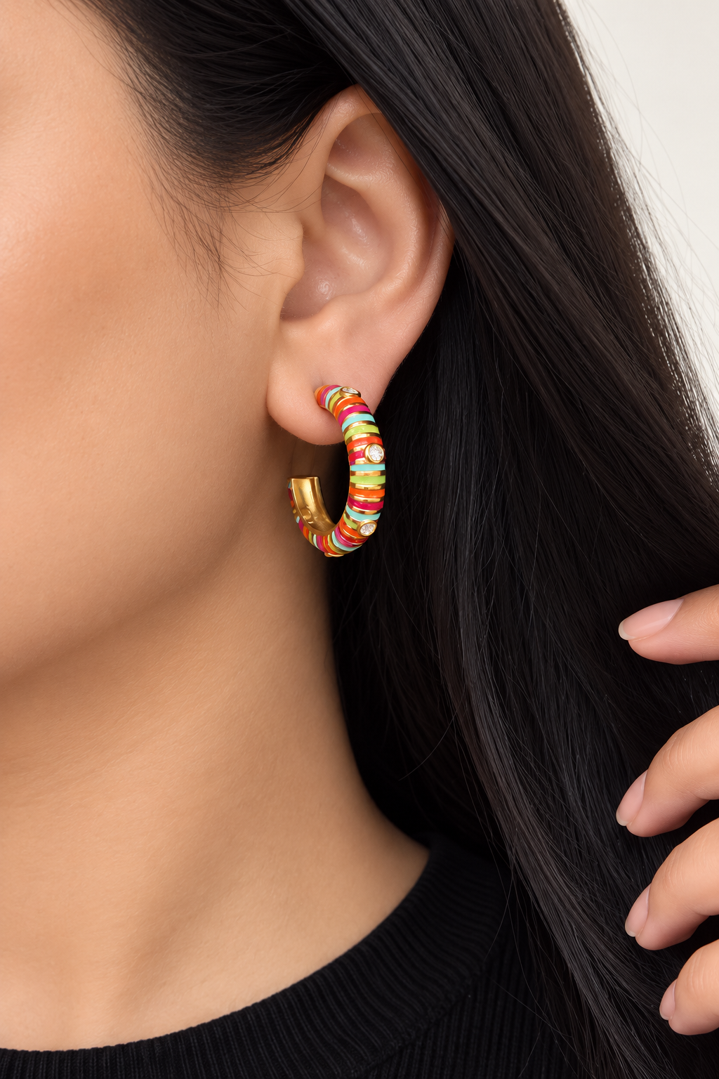 Rasa Rang Polki Earrings