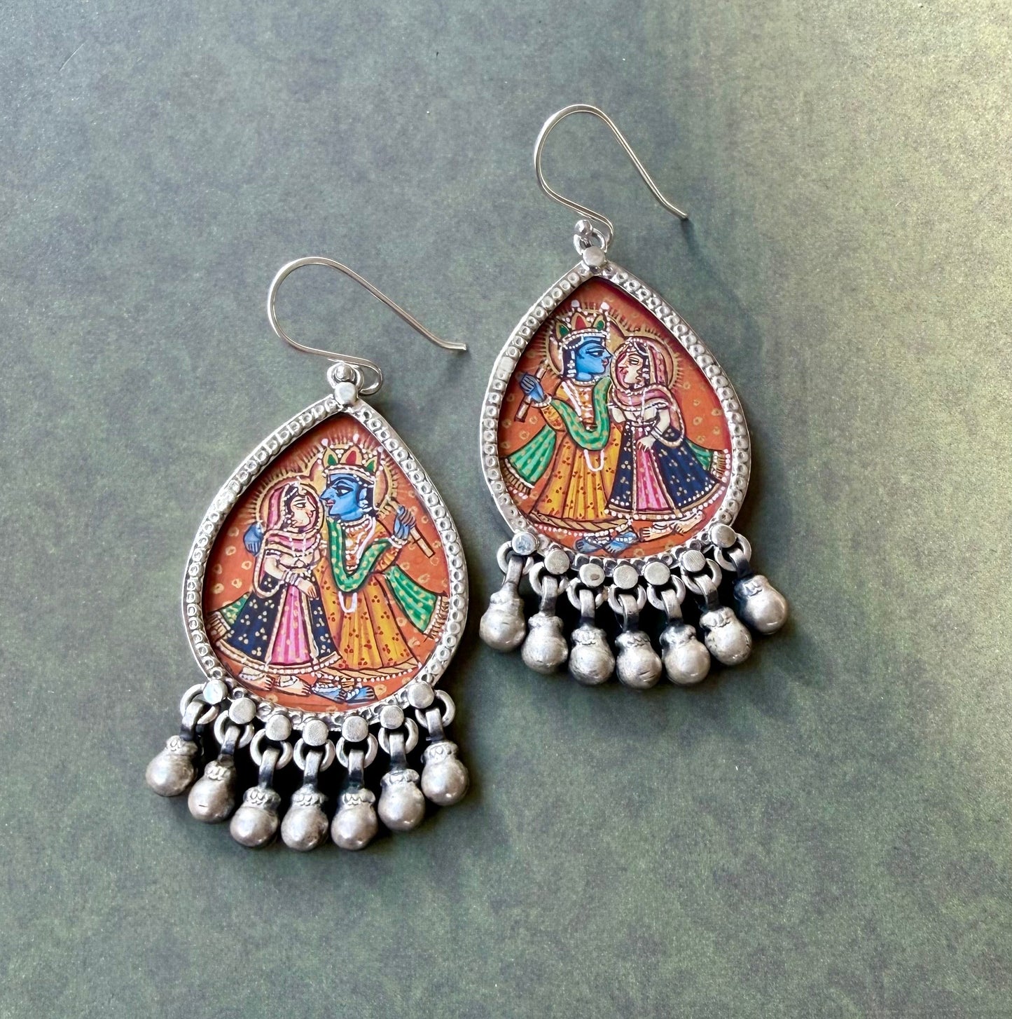 Leela – Radha Krishna Drop Earrings