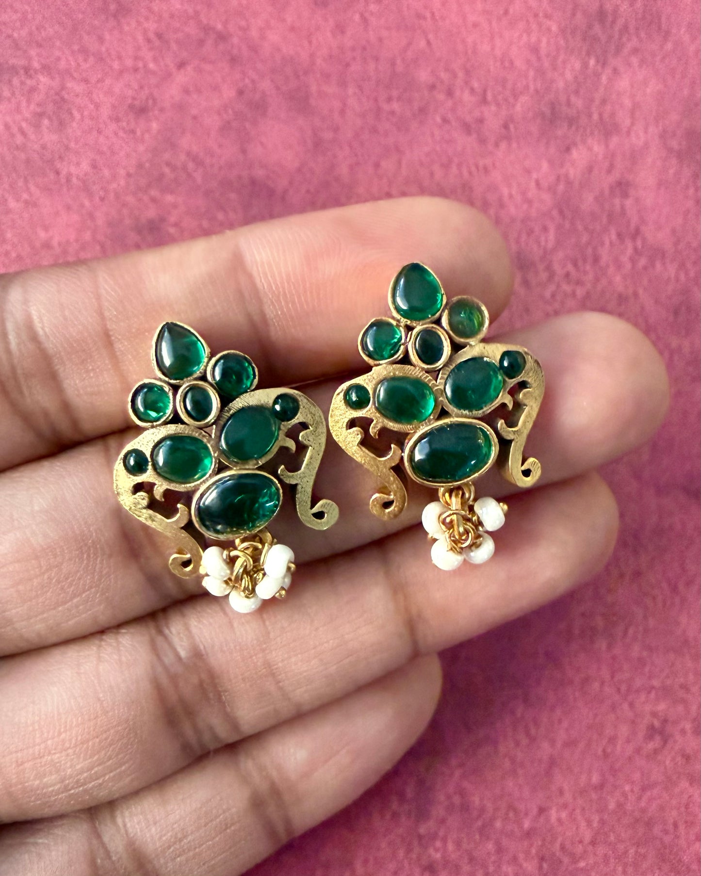 Morni Green Studs