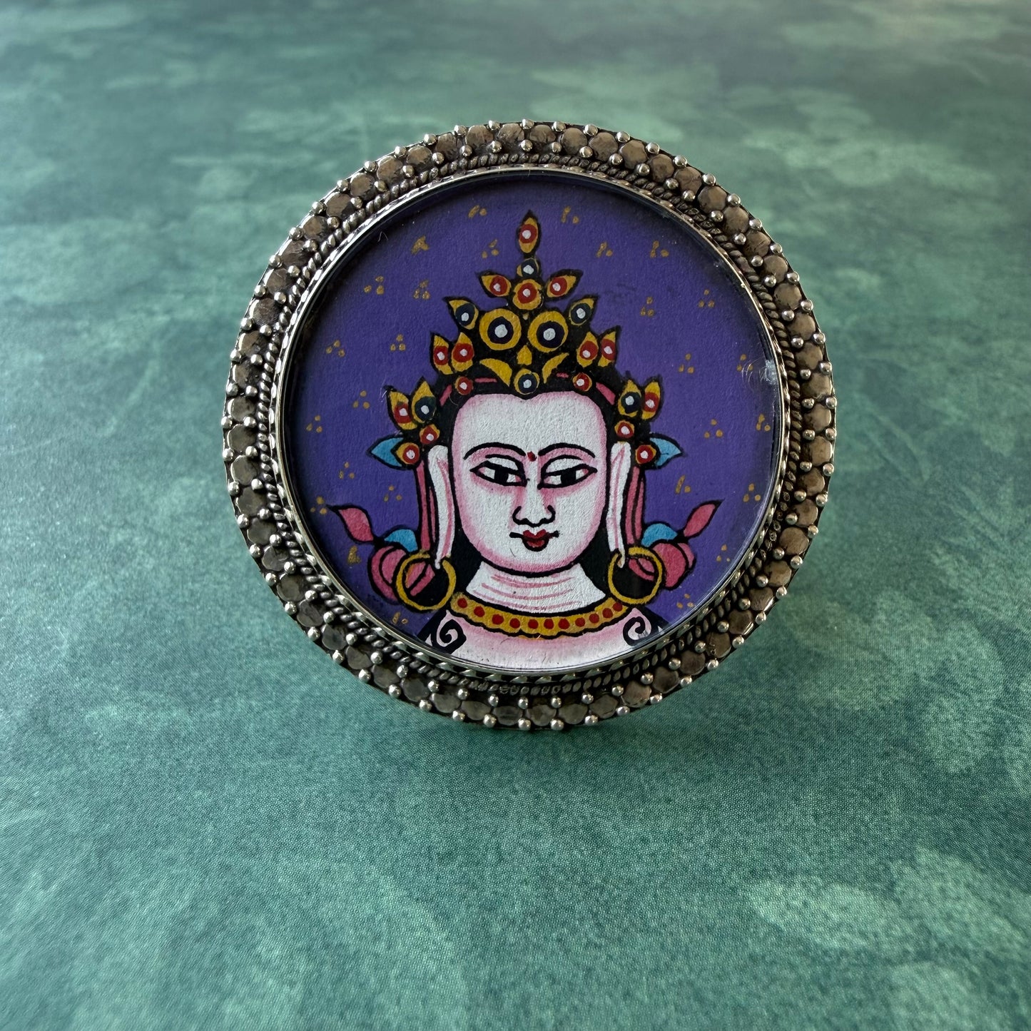 Leela- Serene Deity Ring