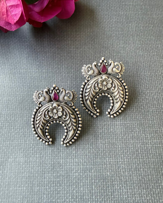 Mor Chand Earrings