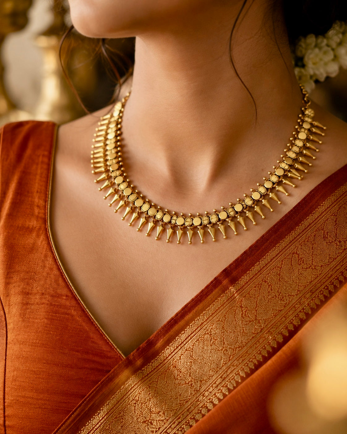 Veda Gold Necklace