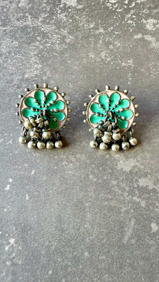 Aqua Bloom Studs