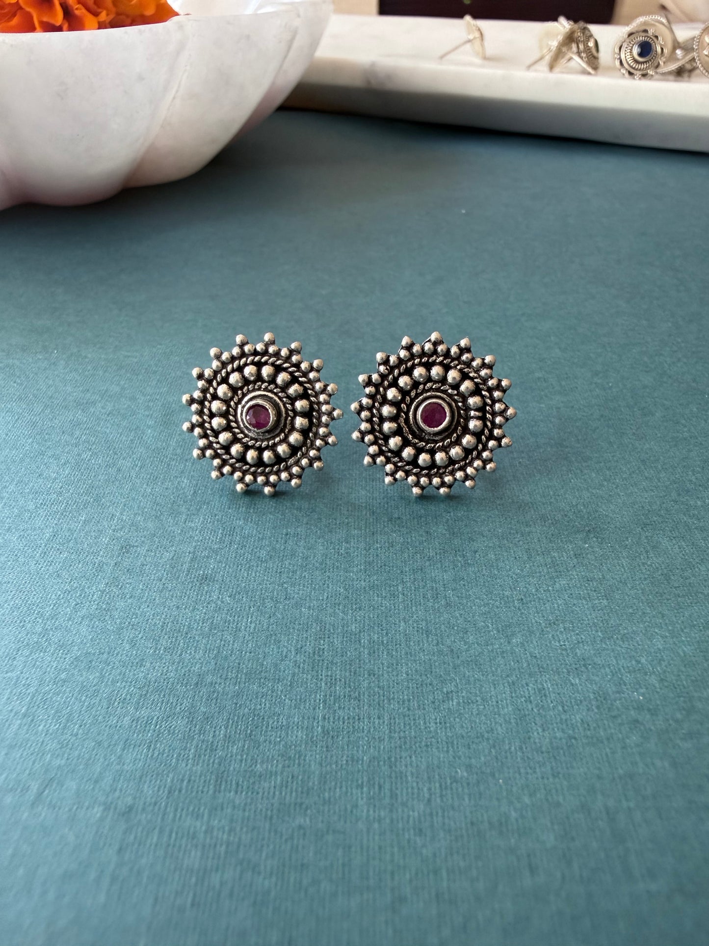 Simple Silver- studs