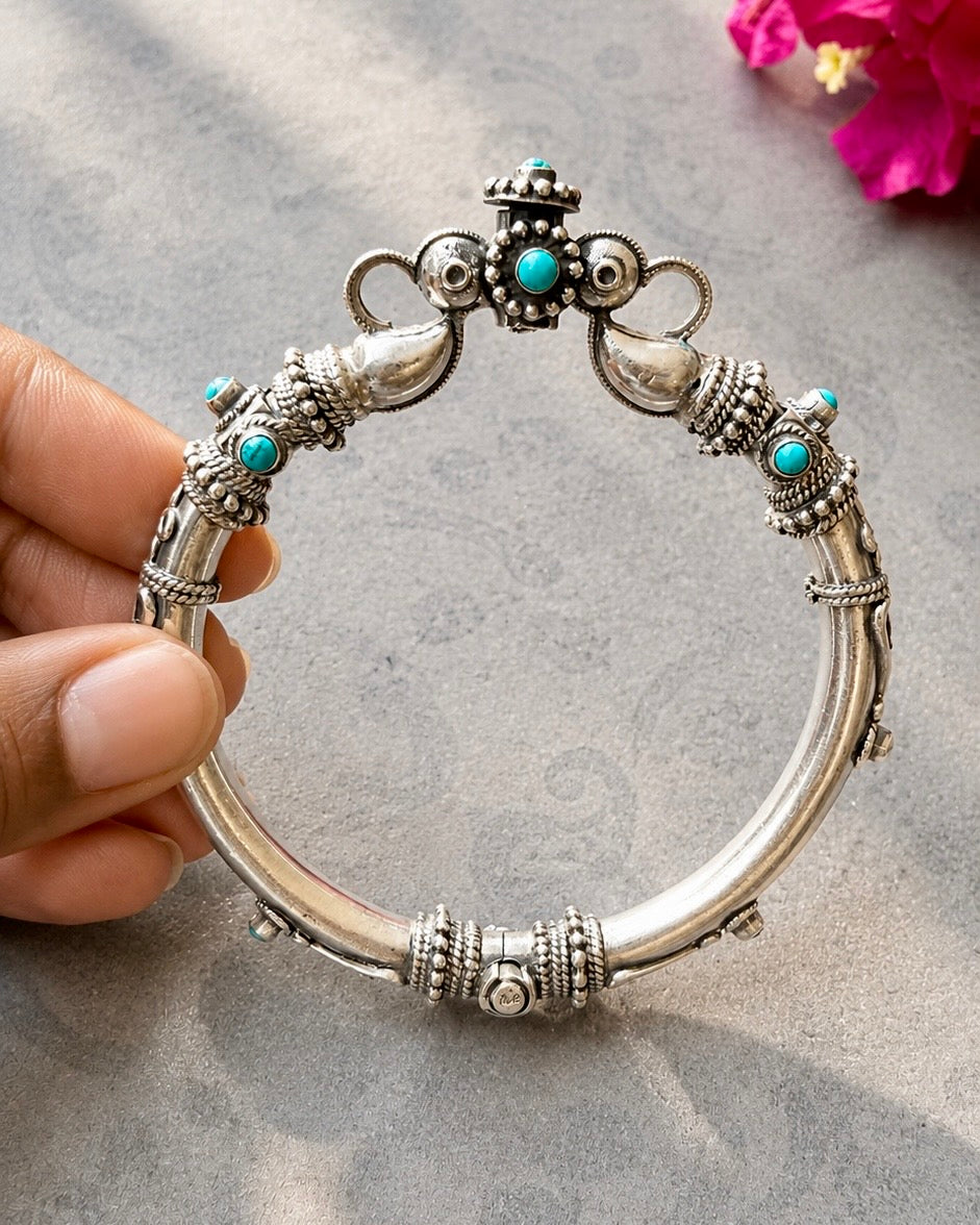 Turquoise Tribal Bangle