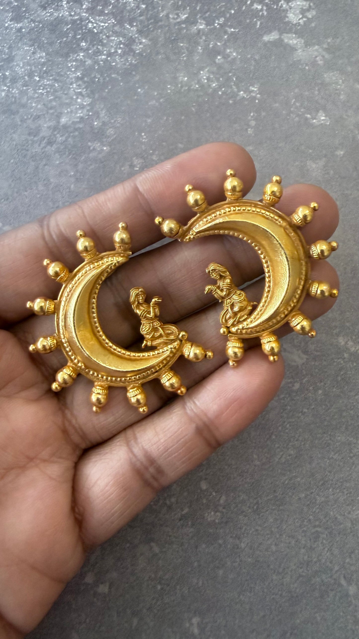 Moon Vandana Earrings