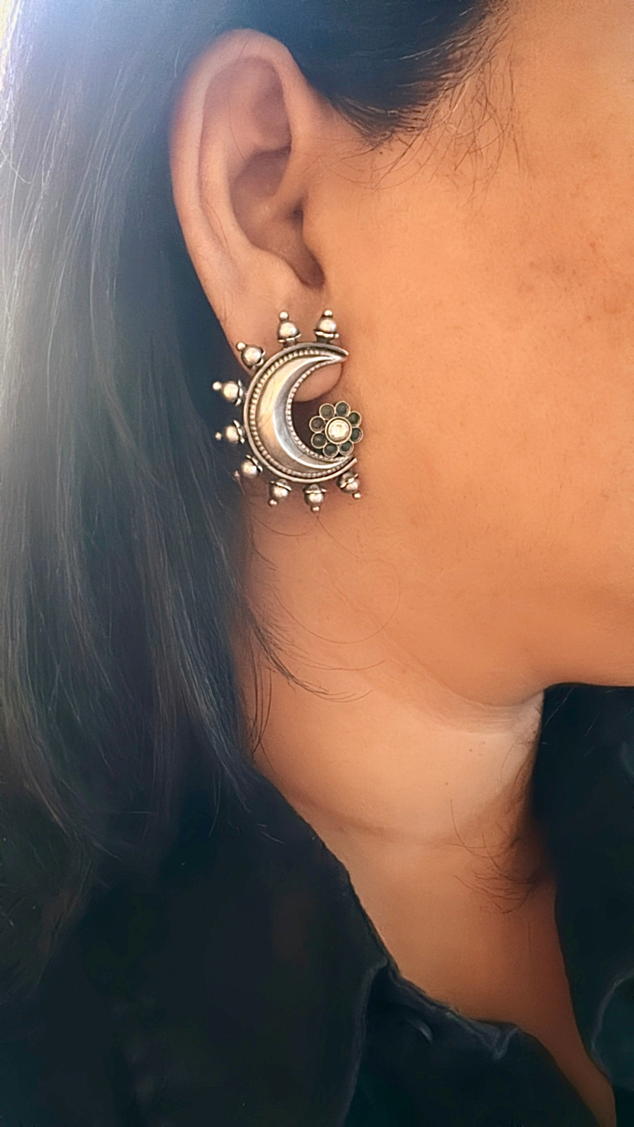 Crescent Tales earrings
