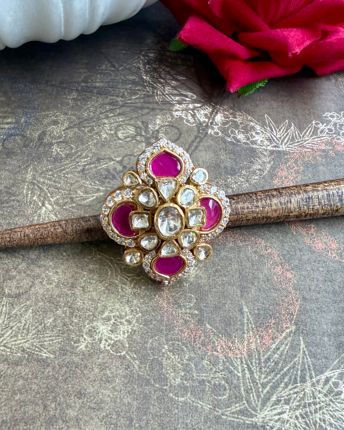 Rosie Polki Ring