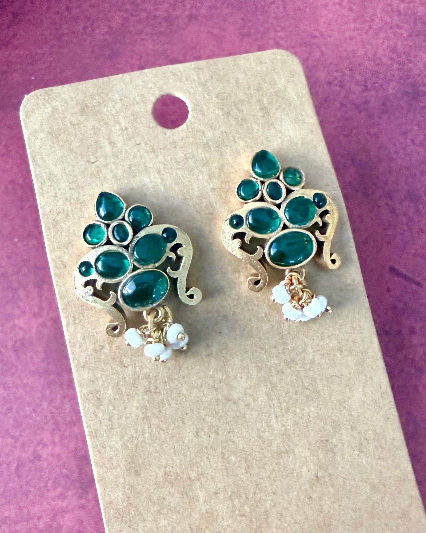 Morni Green Studs