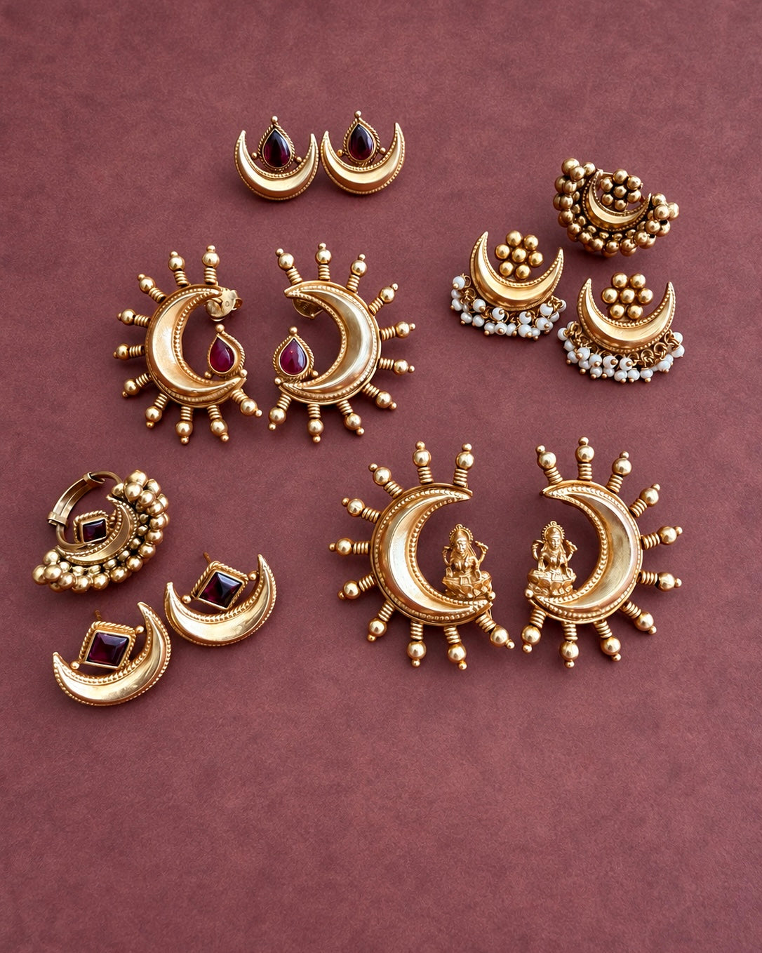 Chandrika Teardrop Earrings