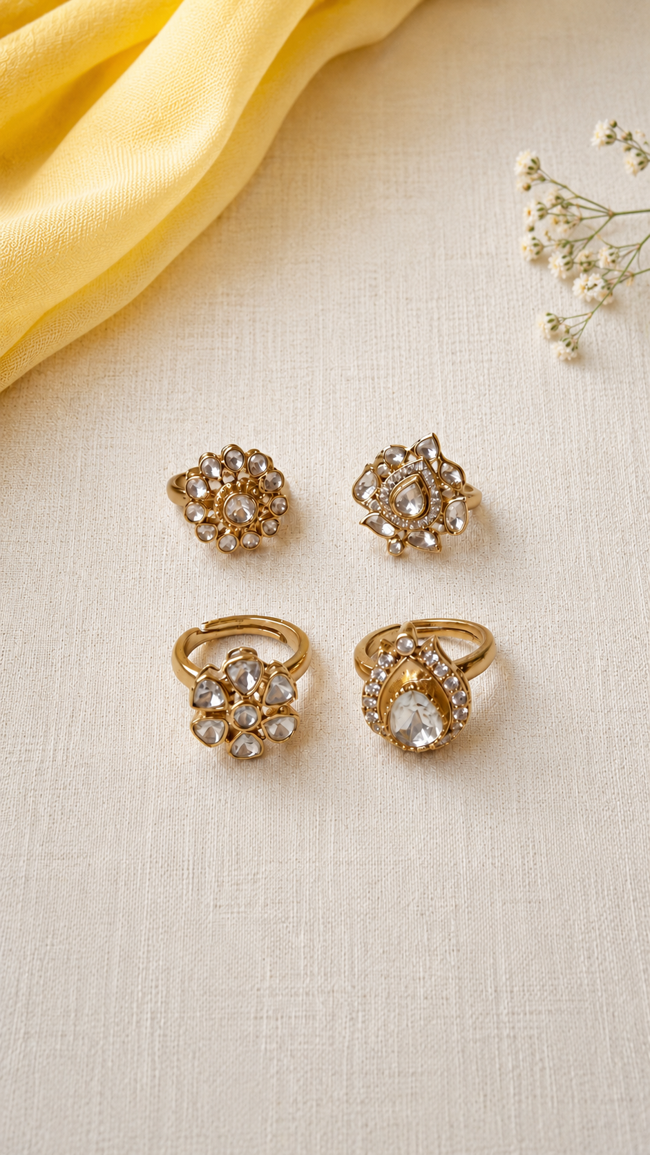 Noor Polki Ring