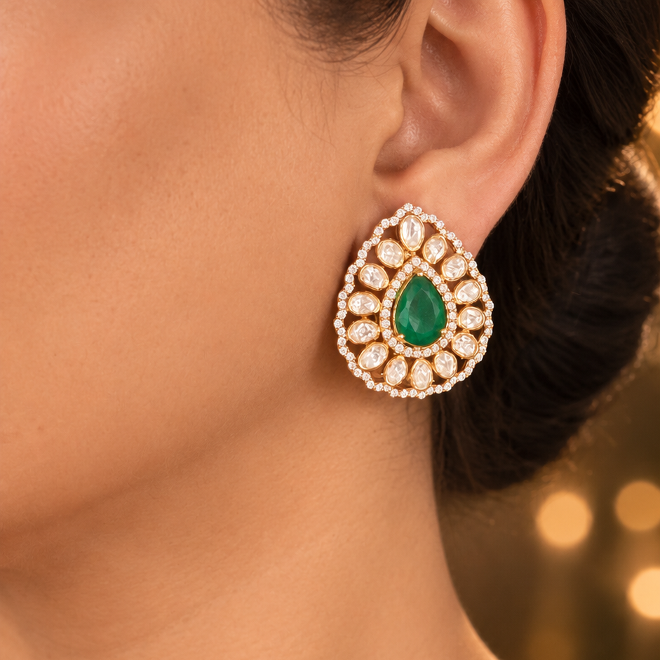 Roop Polki Earrings