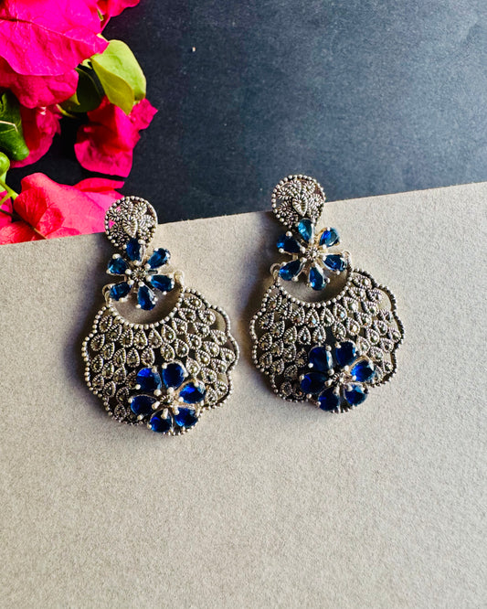 Marcasite Bloom Earrings