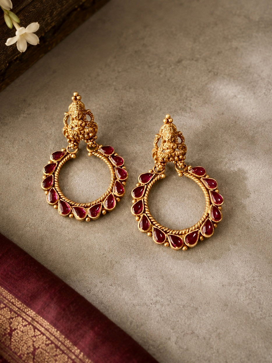 Kamala Ruby Earrings.