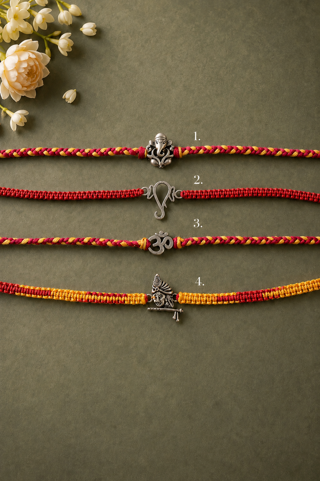 Silver Rakhi