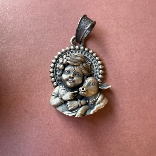 Bal Krishna 3D Pendant