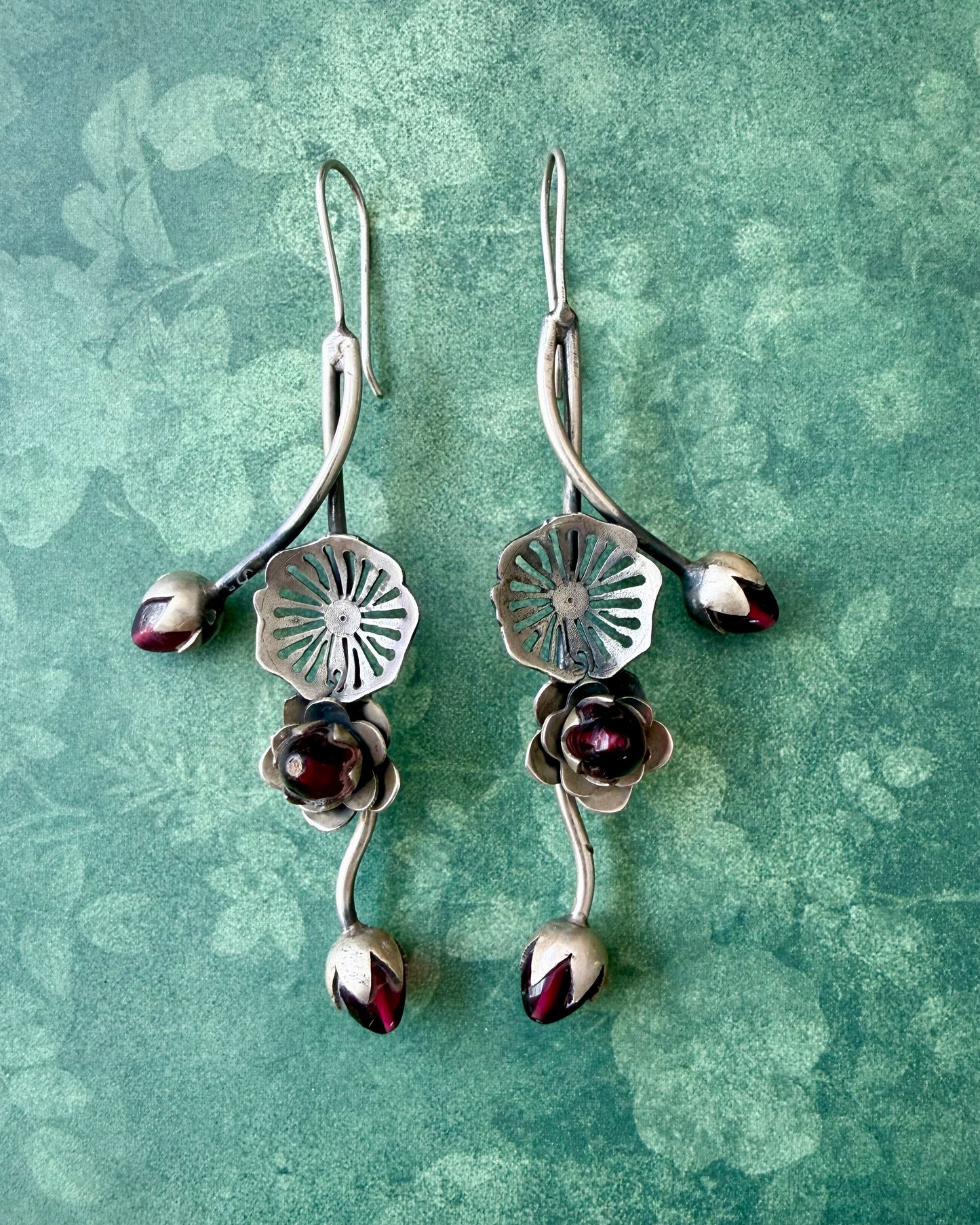 Vana Lotus Bud Drop Earrings