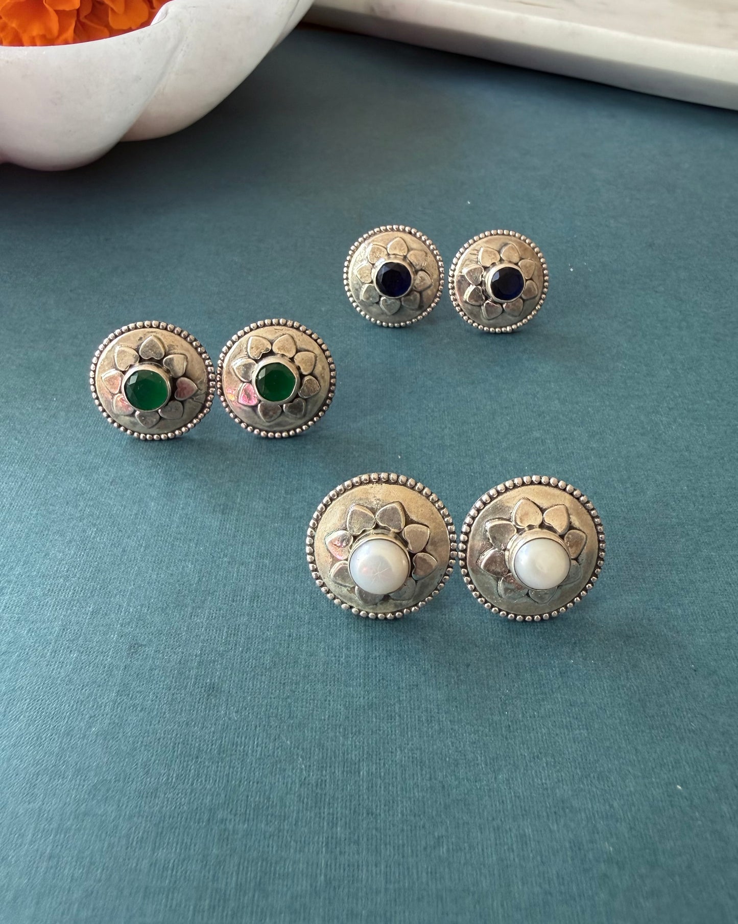 Simple Silver- studs