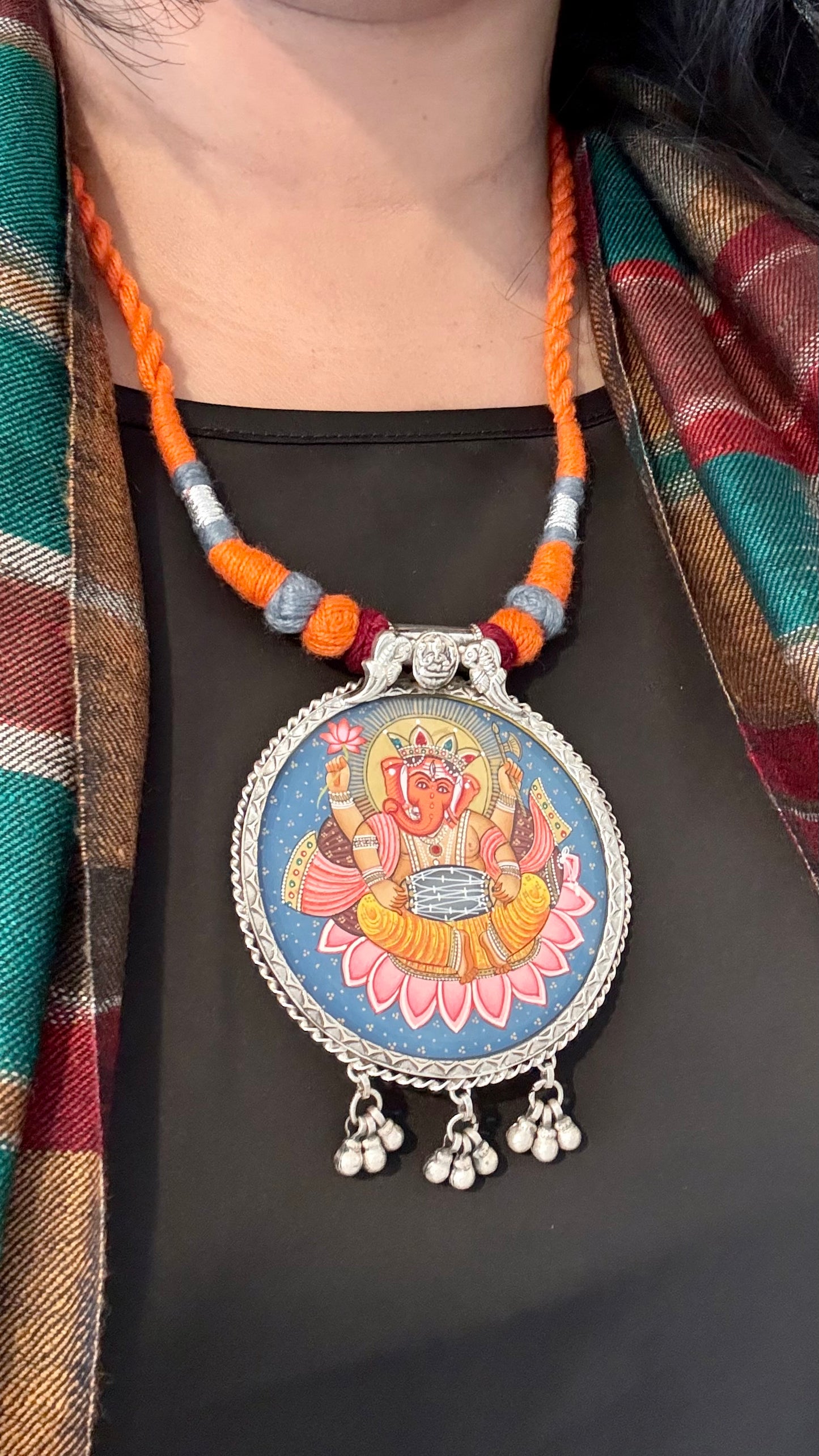 Leela – Ganesha Pendant with Dori