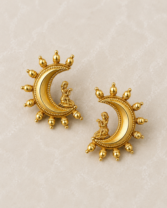 Moon Vandana Earrings