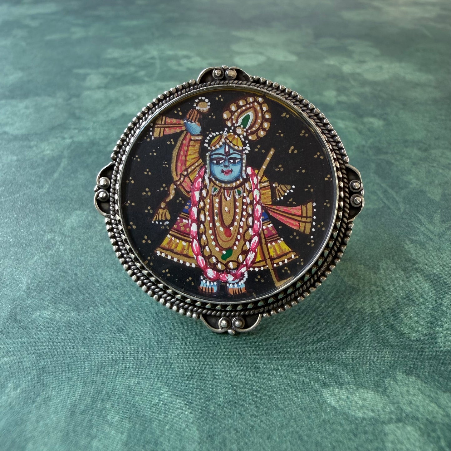 Leela-  Shrinaath Ji Ring (round)