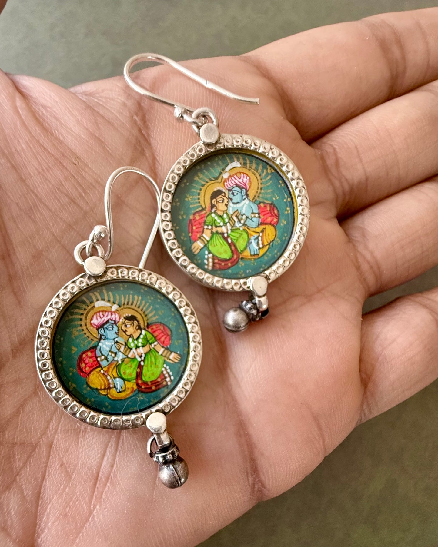 Leela — Milan Silver Earrings