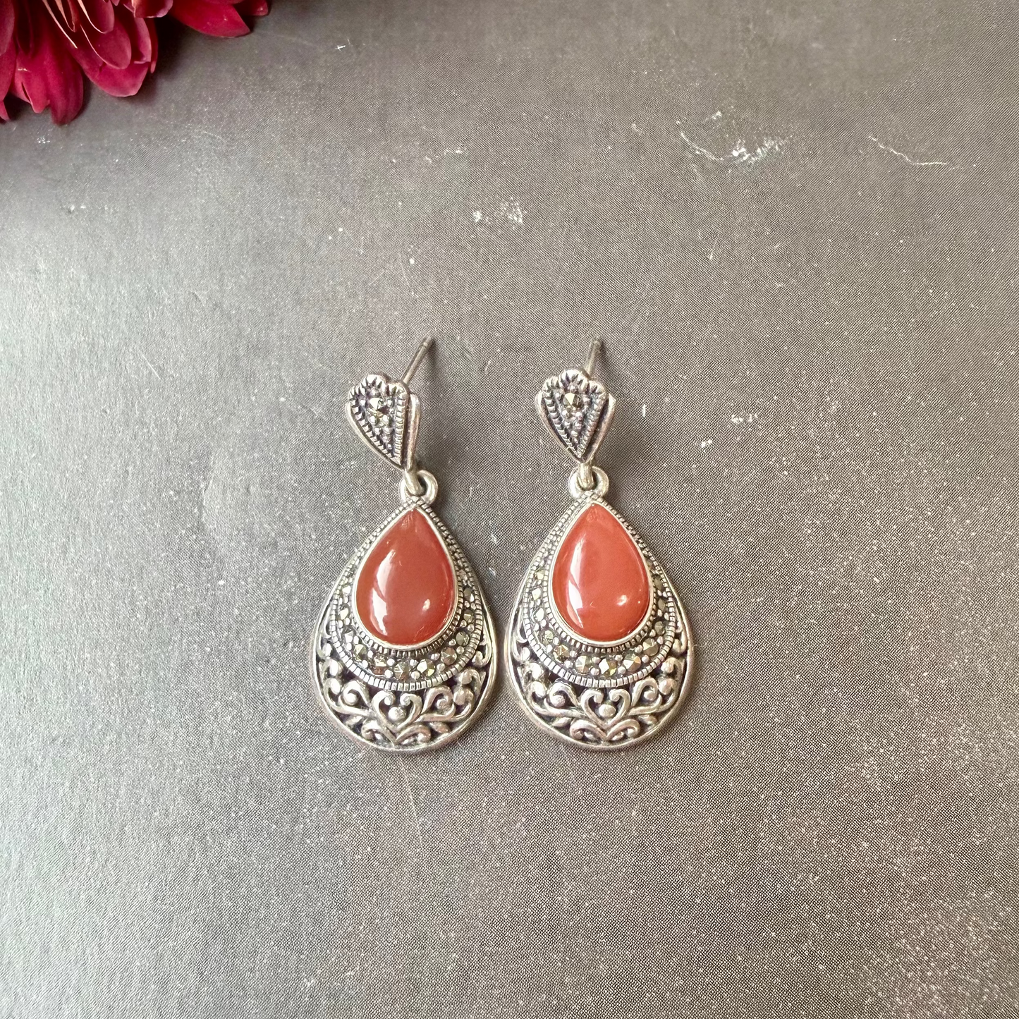 Amber Glow Earrings