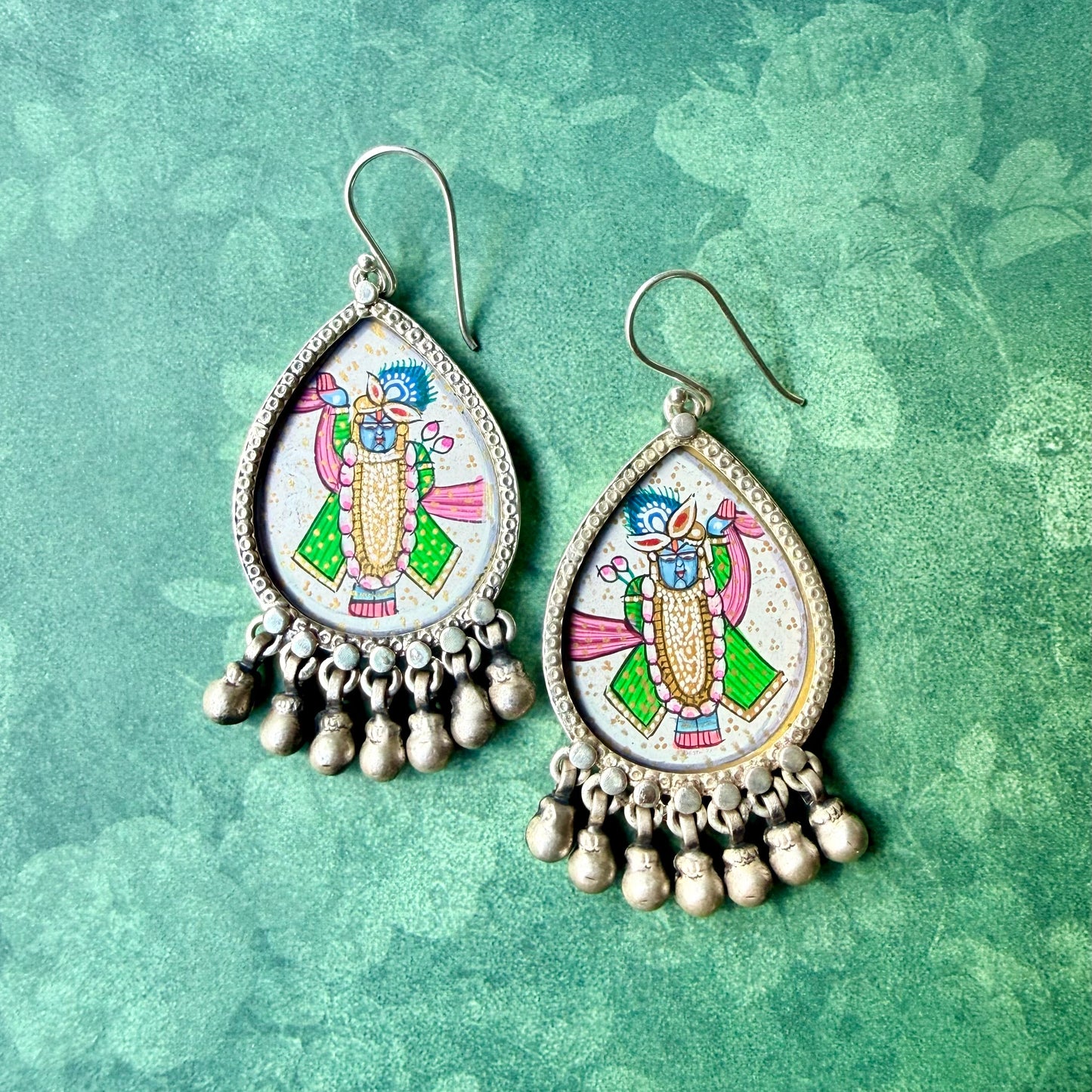 Leela – Shreenath ji Drop Earrings