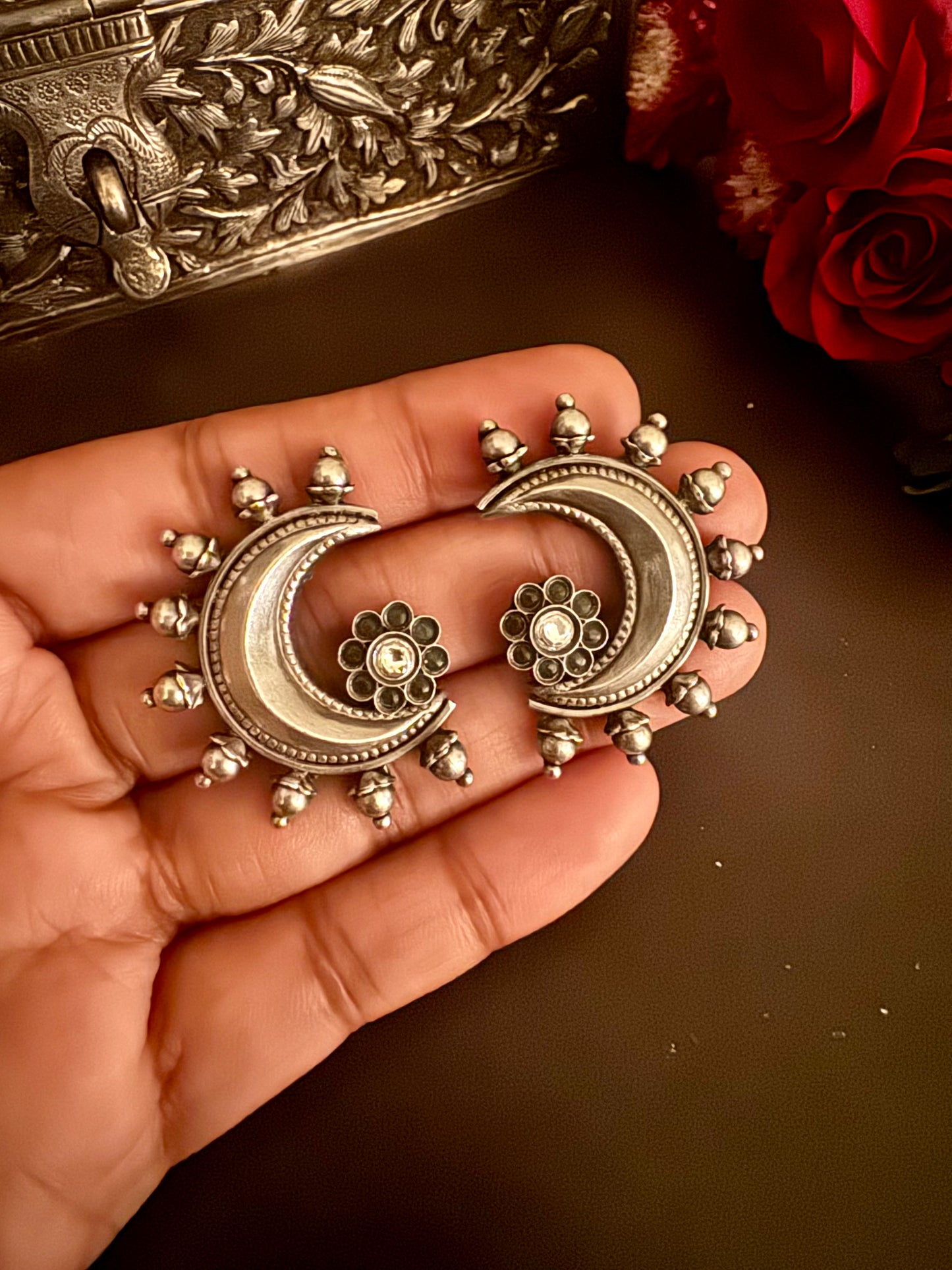 Crescent Tales earrings
